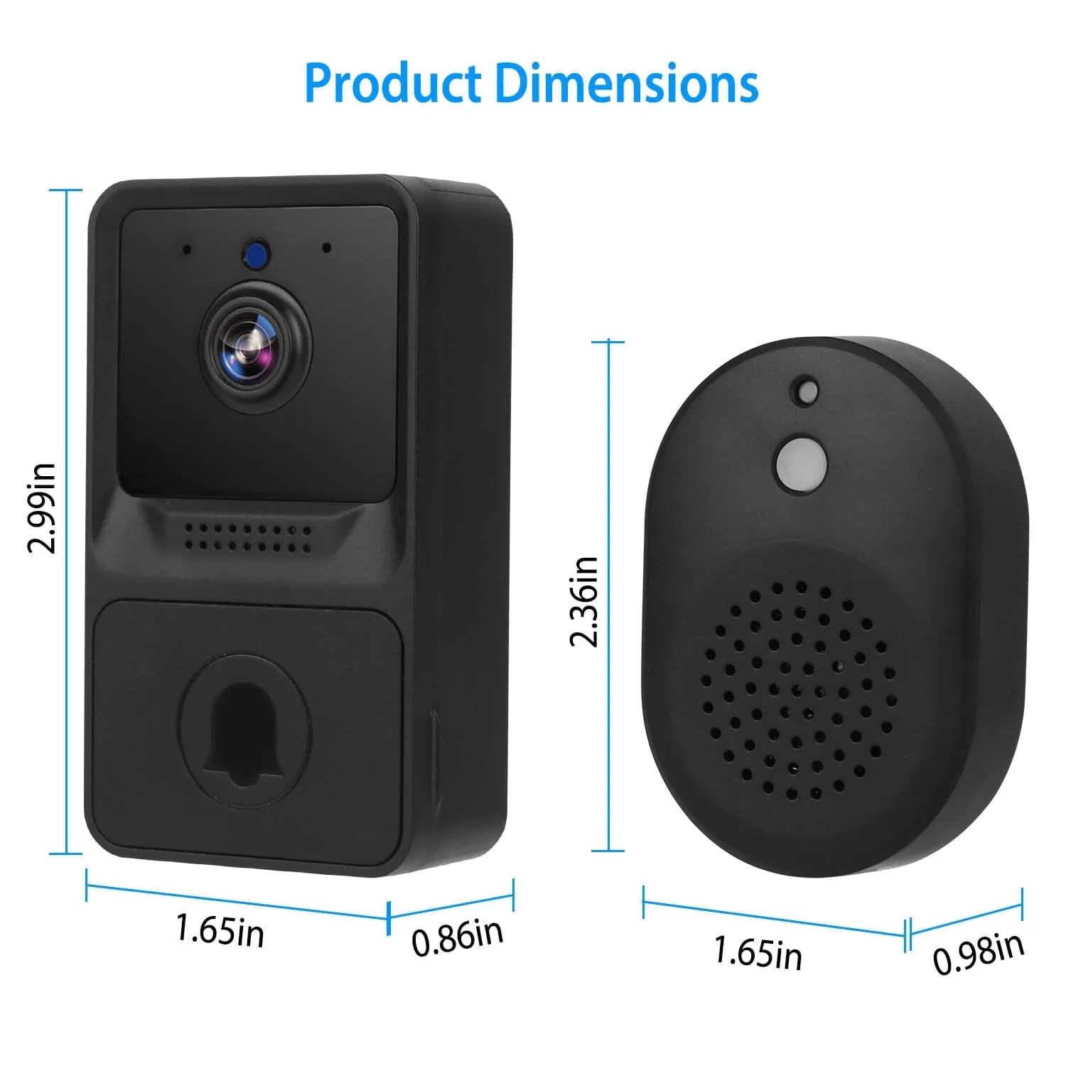 Smart Wireless WiFi Ring Doorbell