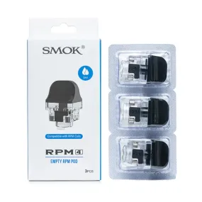 SMOK RPM 4 Replacement Pods (3-Pack RPM Coil Compatible)