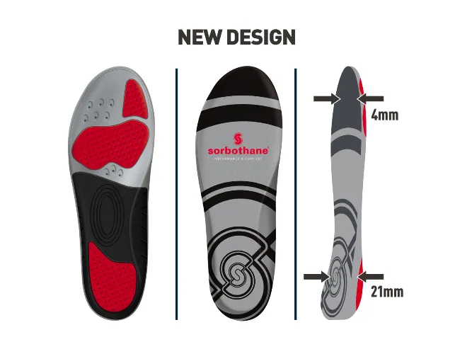 Sorbothane Sorbo Pro Insoles