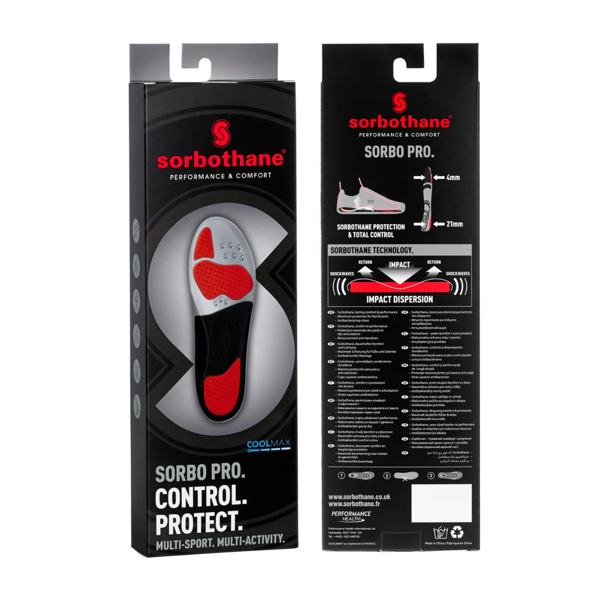 Sorbothane Sorbo Pro Insoles