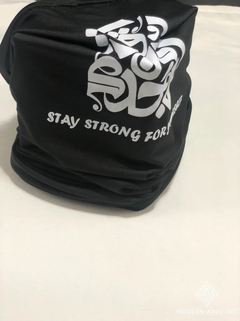 'Stay Strong' Neck Gaiters Face Masks