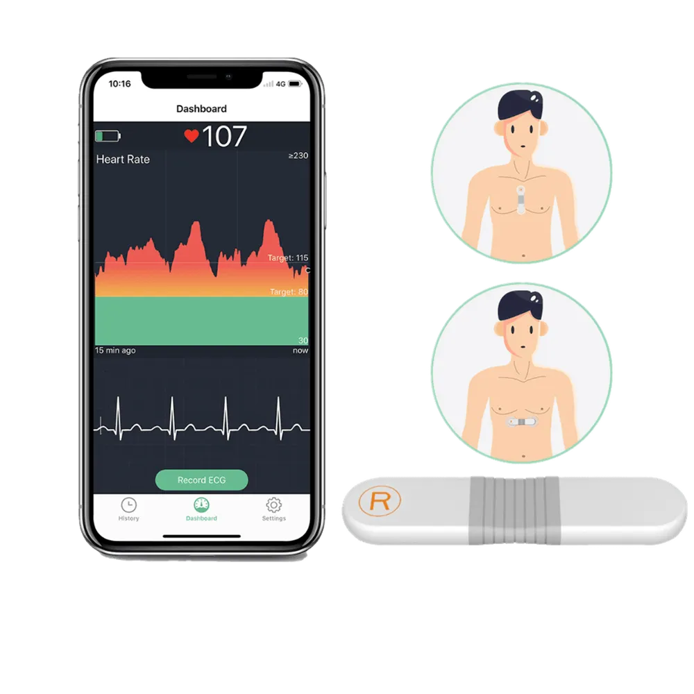 Strap-free Heart Rate Monitor for Sports