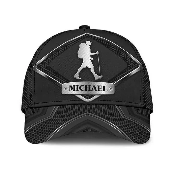 The Mountain are calling and I must go 3D All Over Printed Baseball Cap for Hiking Lovers, Hiking Hat for Boy & Girl