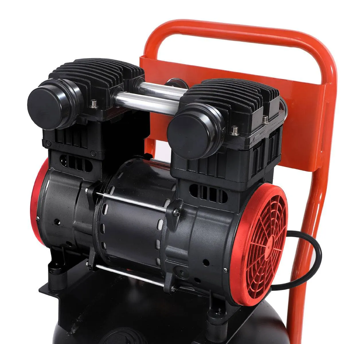 TMG Industrial 10 Gallon 1.5 HP Electric Air Compressor, Oil-Free Dual Piston Pump, 3 Min Fill Time, ASME Vertical Tank, TMG-ACE10