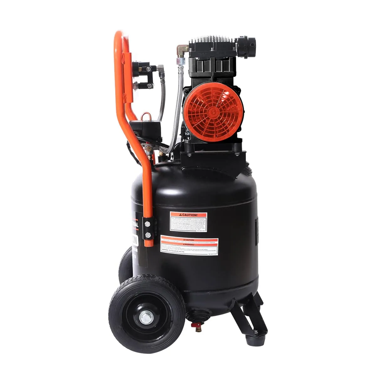 TMG Industrial 10 Gallon 1.5 HP Electric Air Compressor, Oil-Free Dual Piston Pump, 3 Min Fill Time, ASME Vertical Tank, TMG-ACE10