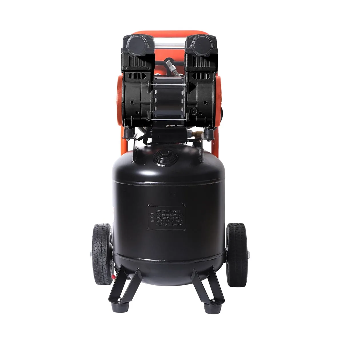 TMG Industrial 10 Gallon 1.5 HP Electric Air Compressor, Oil-Free Dual Piston Pump, 3 Min Fill Time, ASME Vertical Tank, TMG-ACE10