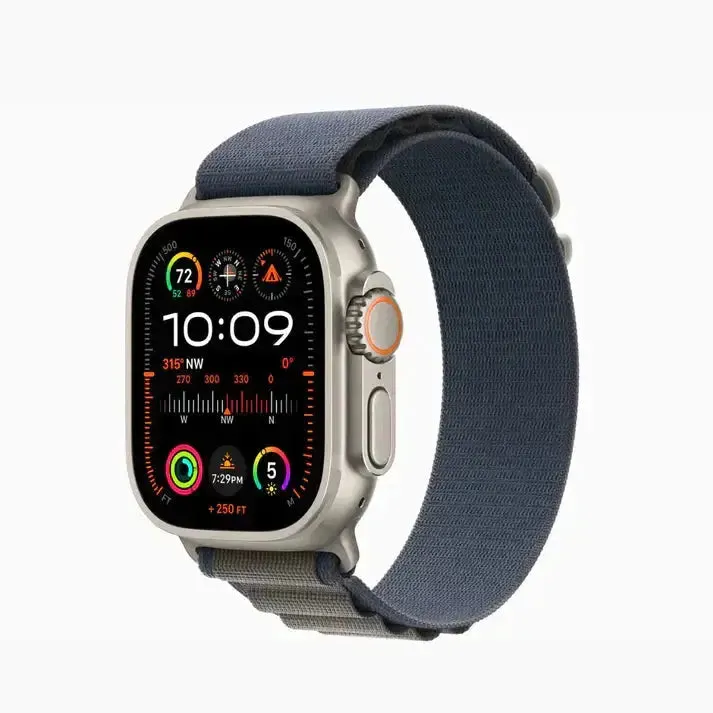 UniWatch Ultra 2nd Gen. Series 9 Dubai Quality Smartwatch (49mm, GPS   Cellular, Water Resistant, Always on Display) 1-Year Warranty - UltraPods (Free Gift)