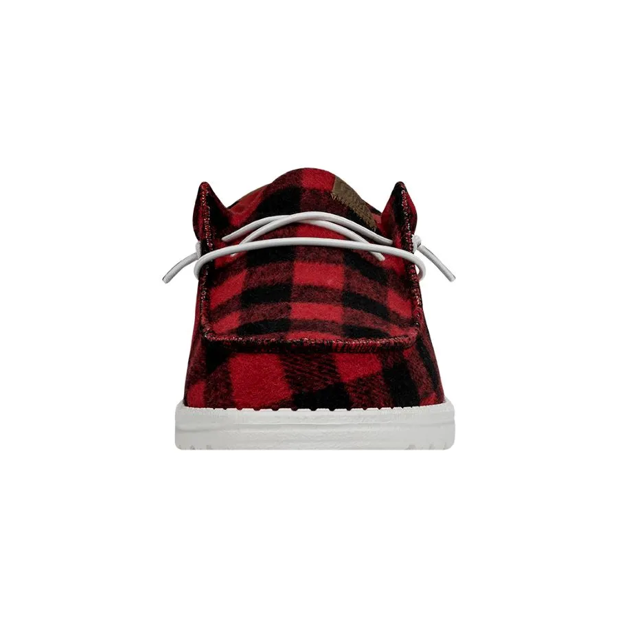 Wally Buffalo Plaid - Red and Black Plaid