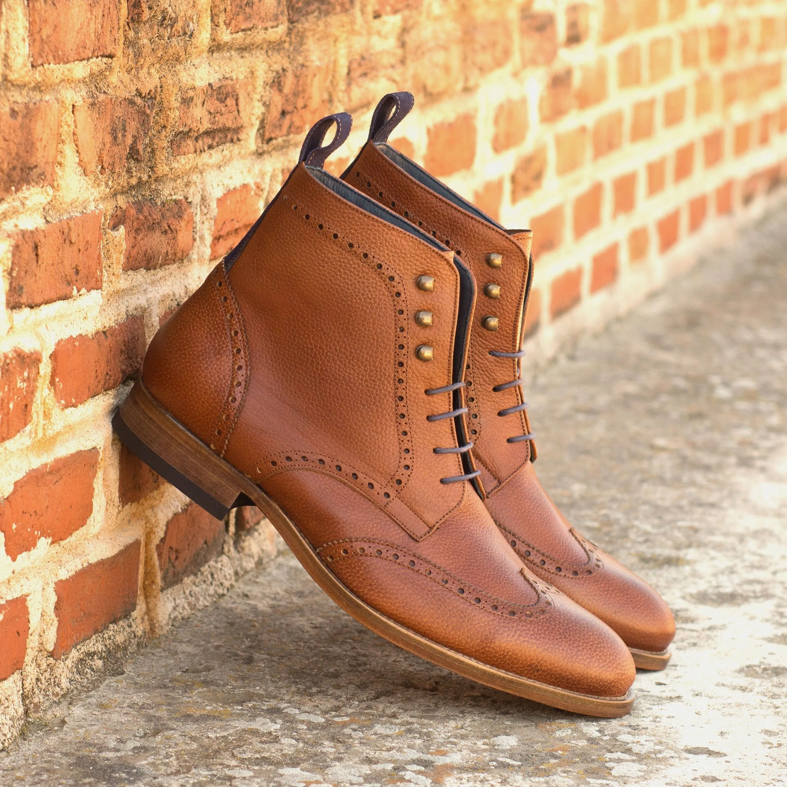 Y03 Military Brogue Boots